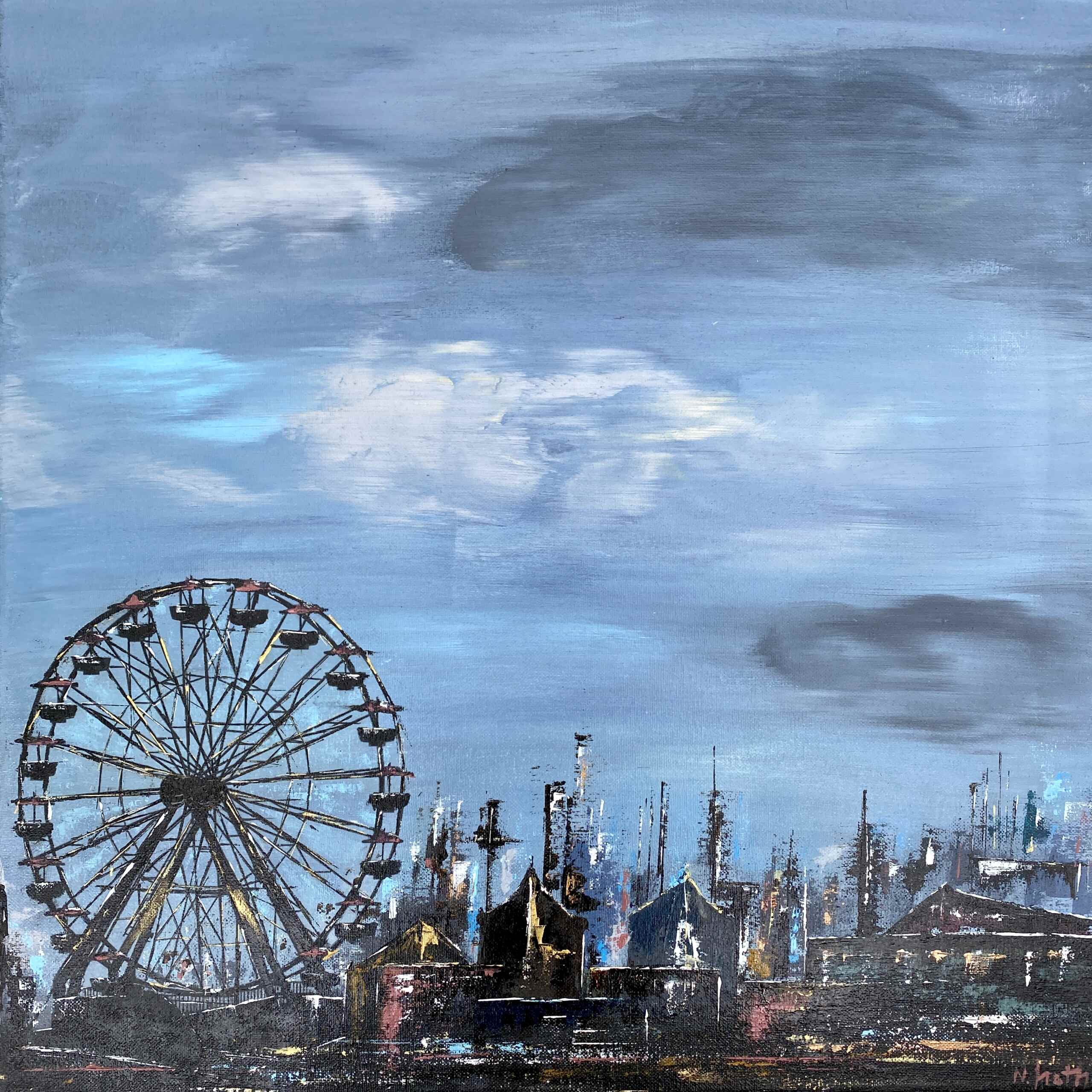 Kunstwerk „Sky View“ von Nina Groth