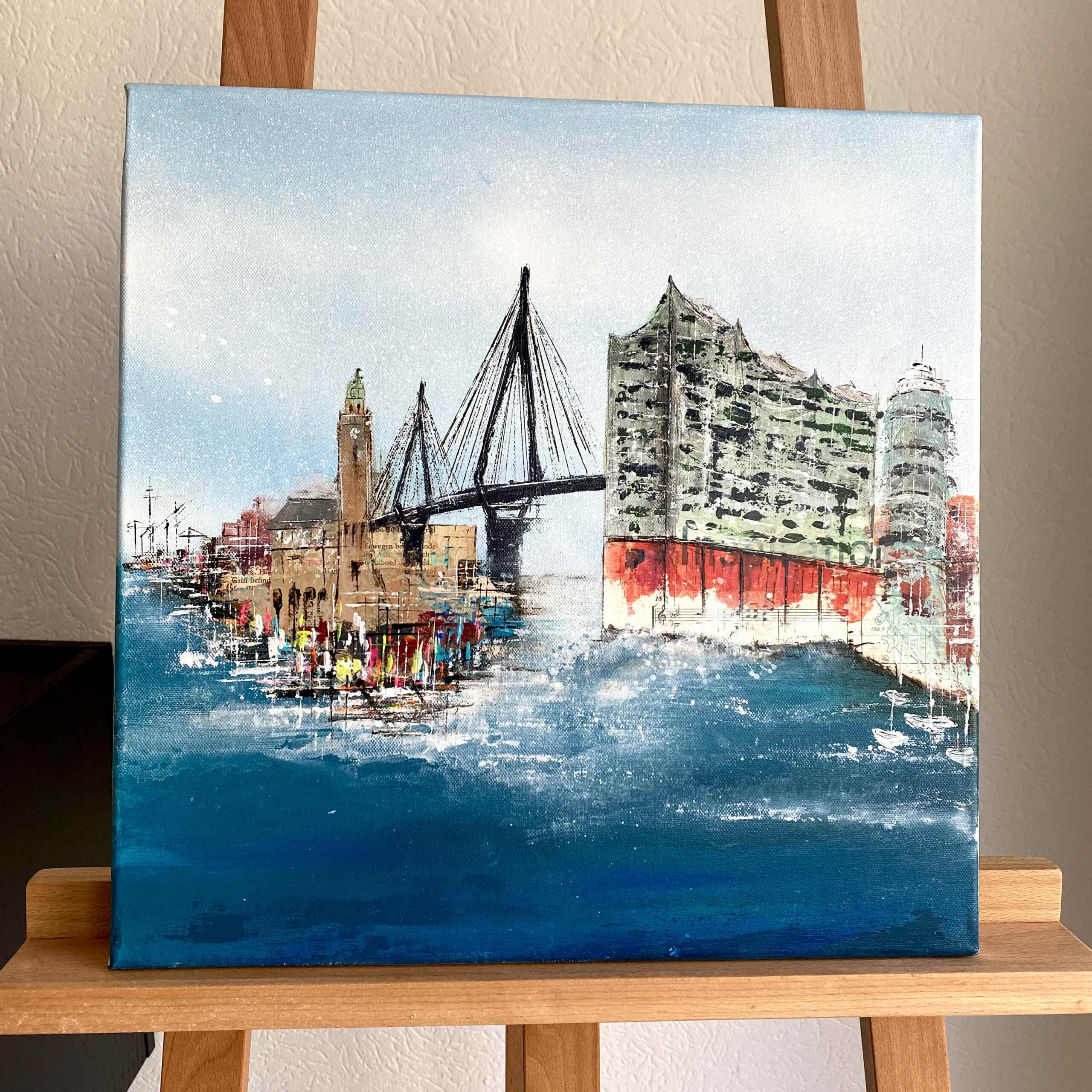 Artwork "Inspiring Hamburg No 1” by Nina Groth