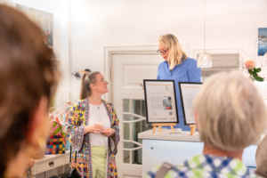 Vernissage of the exhibition “City & Water – Living Harmony” Speech at Nina Groth´s vernissage of the exhibition "City & Water - Living Harmony" at KOCH - DIE RAUMHANDWERKEREI