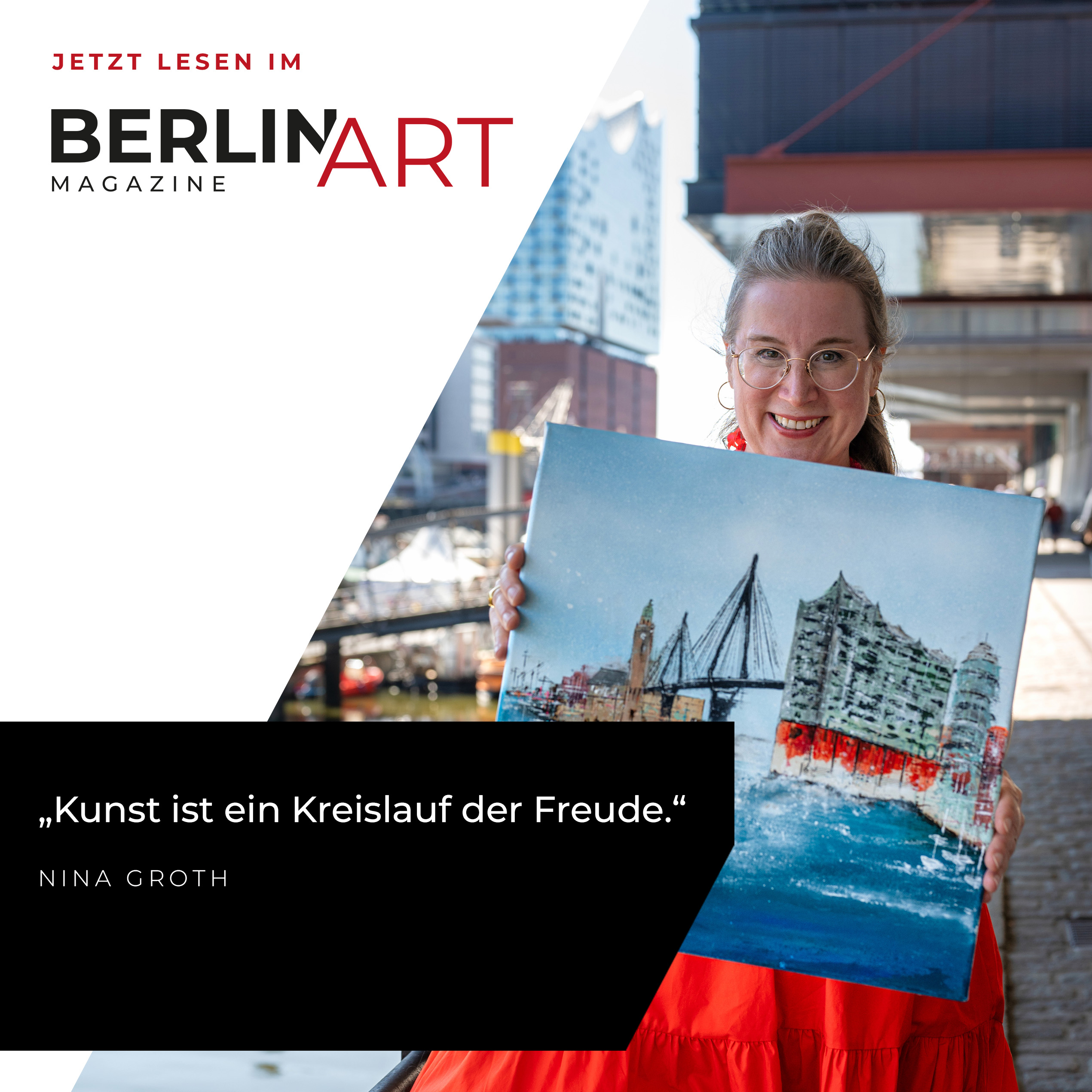 Berlin Art Magazine: Interview mit Nina Groth Berlin Art Magazine: Interview mit Nina Groth