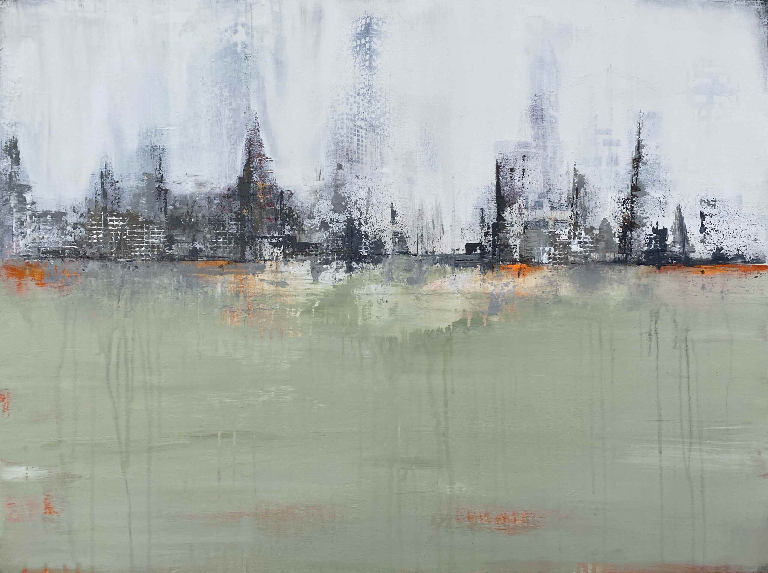 Kunstwerk „Jenseits der Fassade“ von Nina Groth Kunstwerk „Jenseits der Fassade“ von Nina Groth
