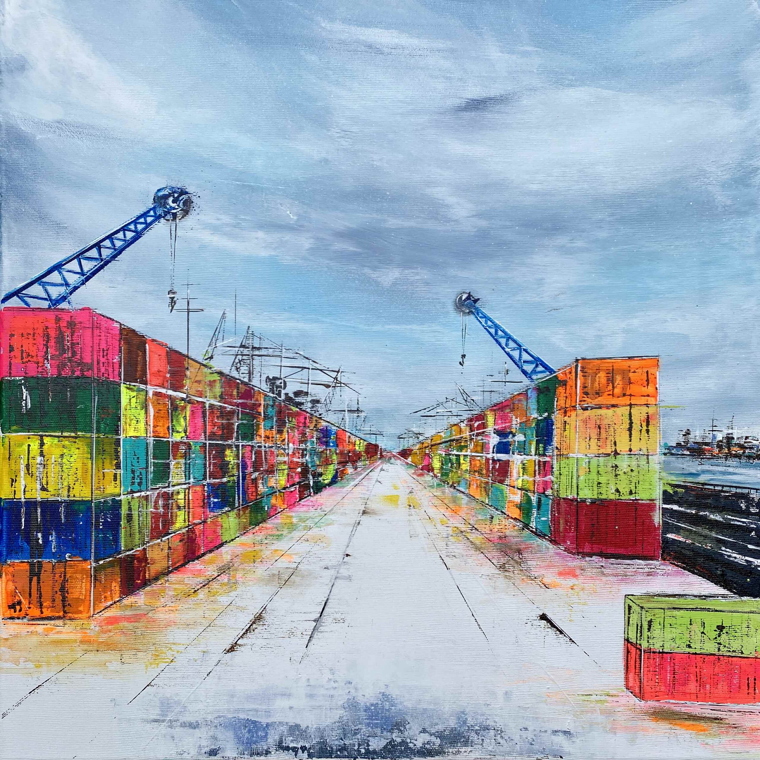 Kunstwerk „Da geht's lang“ von Nina Groth