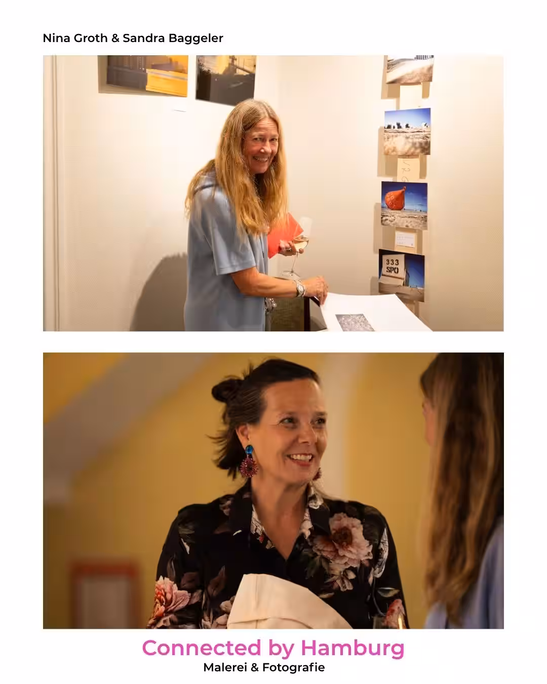 Sandra Baggeler im Gespräch mit Gästen